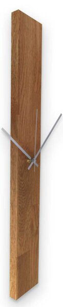 Ceas de perete din lemn de stejar, design modern - TKOI