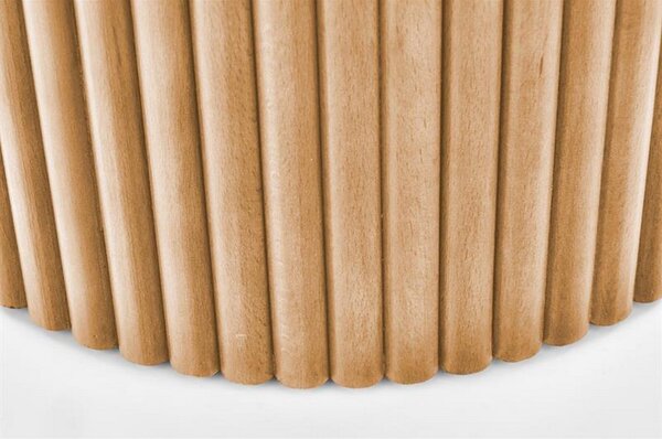 Masuta cafea rotunda din lemn Woody, 80x41 cm