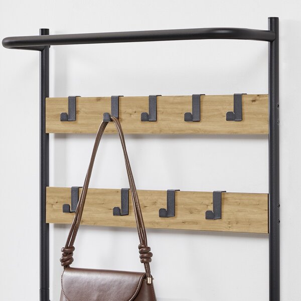 Cuier cu raft pentru pantofi TAYLOR ARTISAN 64x180 cm