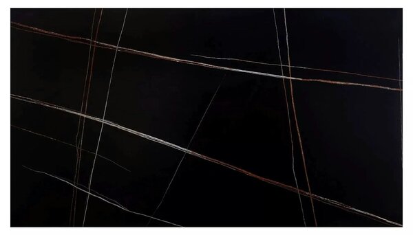 Masa extensibila NORTON, negru cu efect de marmura/negru, 160/240x90x7