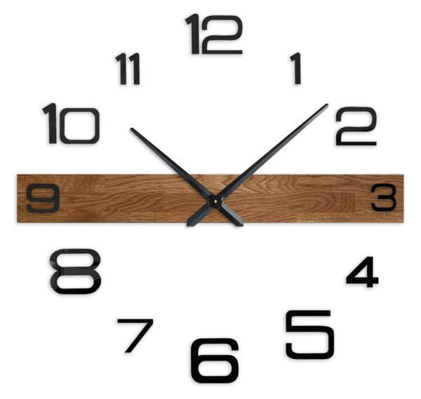 Ceas minimalist din lemn pentru sufragerie - ROKLAKLES
