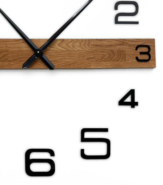 Ceas minimalist din lemn pentru sufragerie - ROKLAKLES