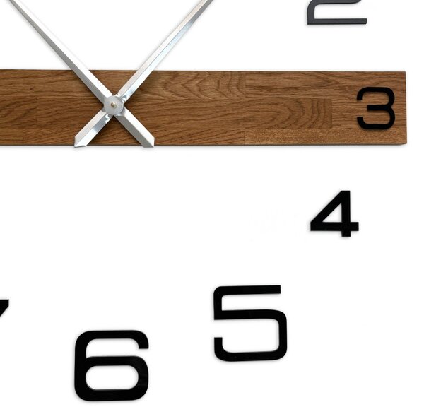 Ceas minimalist din lemn pentru sufragerie - ROKLAKLES