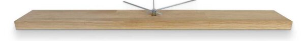 Ceas de stejar în stil scandinav, design minimalist modern | QOGOP