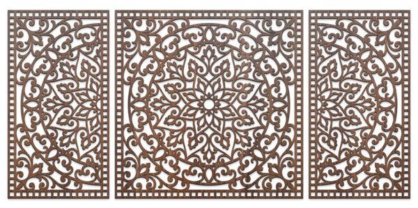 Decorațiune murală din lemn Mandala | FLORIA