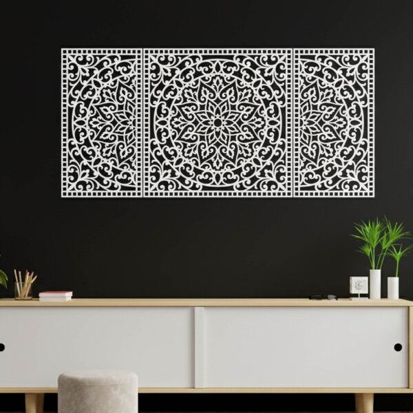 Decorațiune murală din lemn Mandala | FLORIA
