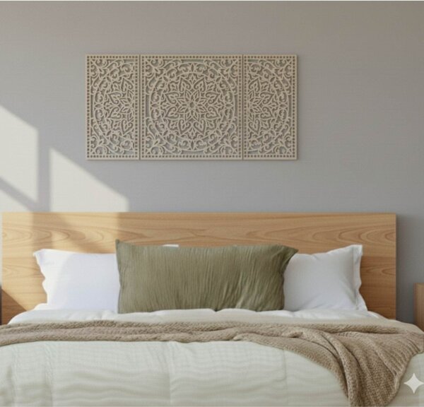 Decorațiune murală din lemn Mandala | FLORIA