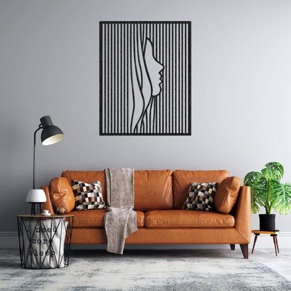 Iluzia optică a unei fețe - un element decorativ modern pentru interior | FACIEI