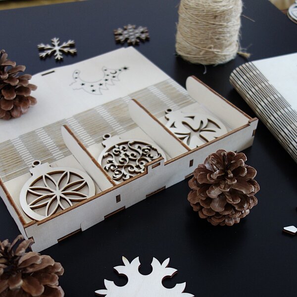 Set de decoratiuni de Crăciun pentru Crăciun, 1 set-18 bucăți
