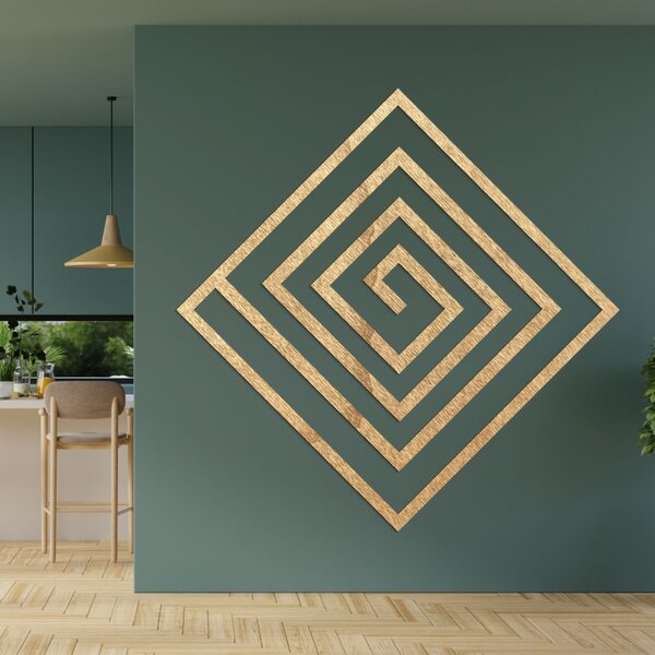 Decor spiralat din lemn | SQUARIL
