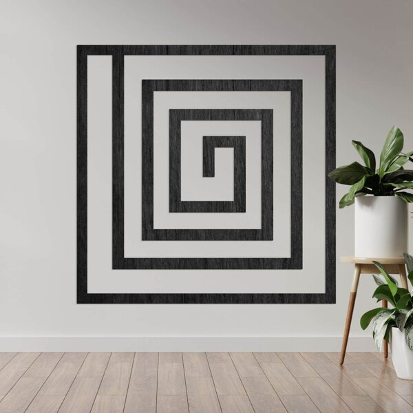 Decor spiralat din lemn | SQUARIL