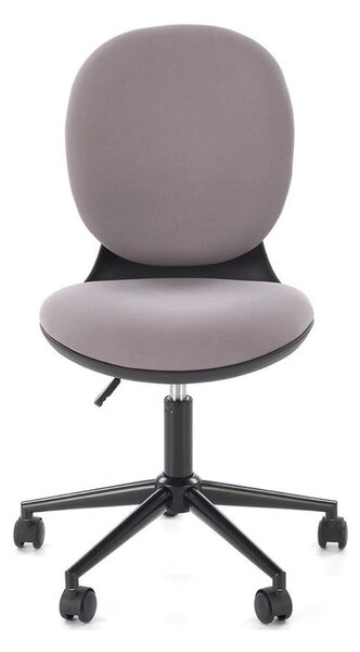 Scaun birou ORION, gri deschis/negru, stofa clasica/polipropilena, 46x