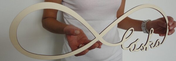 Decorațiune Dragoste Infinită - Simbol modern al armoniei | DRAGOSTE