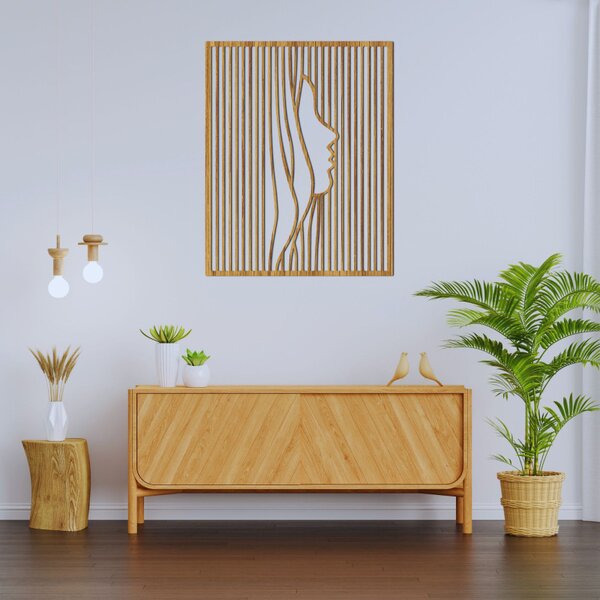 Iluzia optică a unei fețe - un element decorativ modern pentru interior | FACIEI