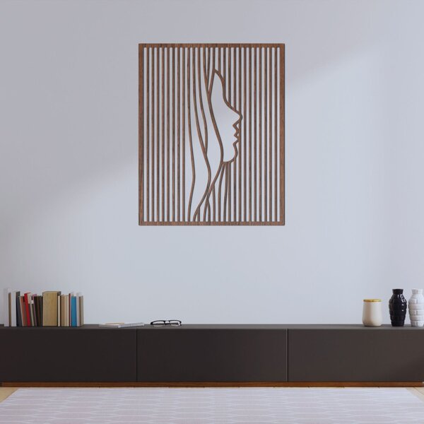 Iluzia optică a unei fețe - un element decorativ modern pentru interior | FACIEI