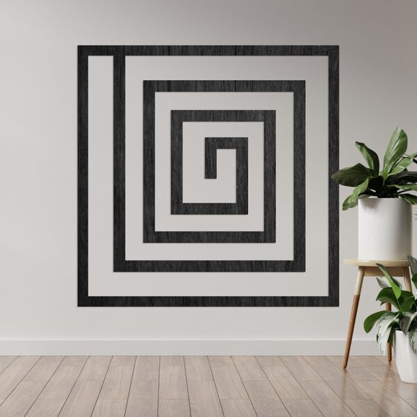 Decor spiralat din lemn | SQUARIL