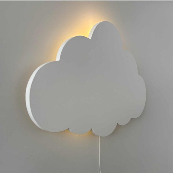 Decorațiune de perete LED în formă de nor – Lampă de noapte pentru camera unui copil | LUNIK
