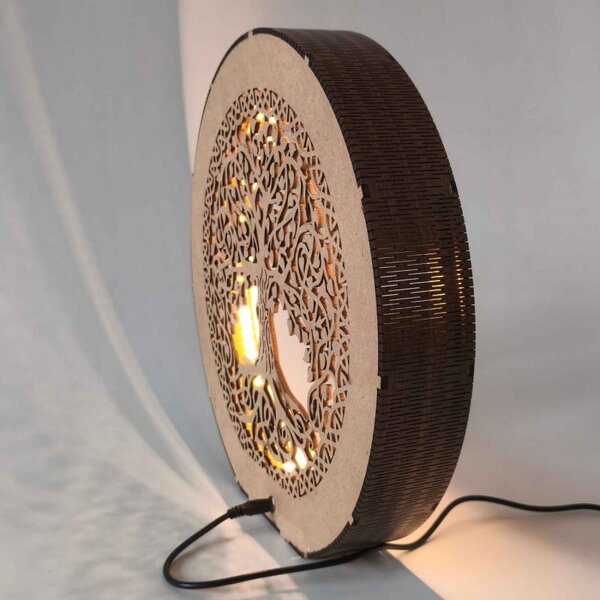 Copacul Vieții din lemn cu iluminare LED | KELT