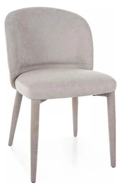 Scaun TINO, gri deschis - Wind 84, stofa clasica, 50x57x81 cm