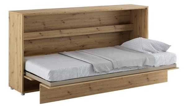 Pat rabatabil Concept Pro Lenart VSingle, Maro deschis, 90x200, PAL laminat, Somiera patSomiera pat, 12x21x11cm