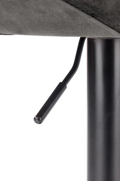 Scaun bar H102, gri, 53x48x100 cm