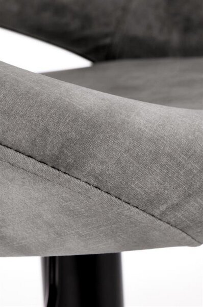 Scaun bar H102, gri, 53x48x100 cm