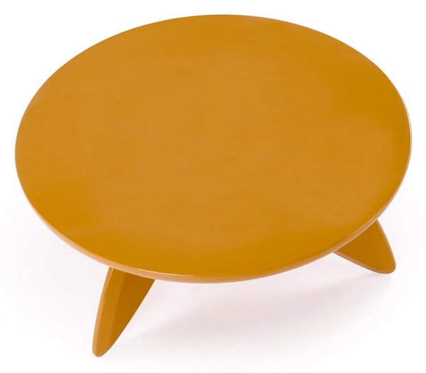 Masuta cafea SORAYA 2, galben mustar, 80x36 cm