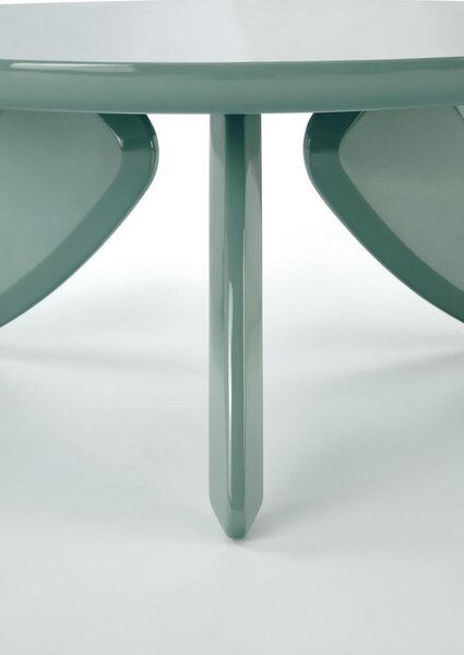 Masuta cafea SORAYA 2, albastru deschis, 80x36 cm