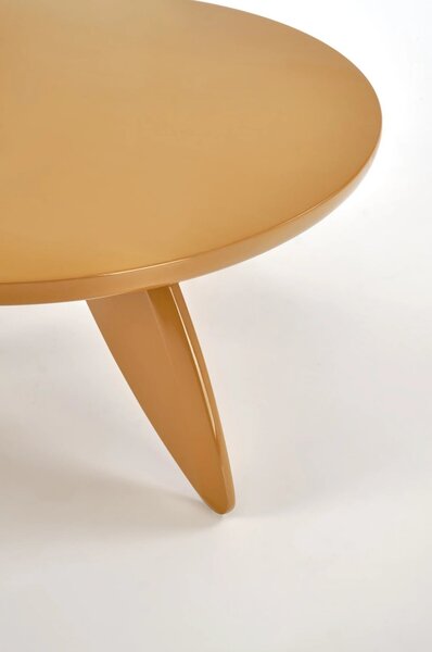 Masuta cafea SORAYA 2, galben mustar, 80x36 cm
