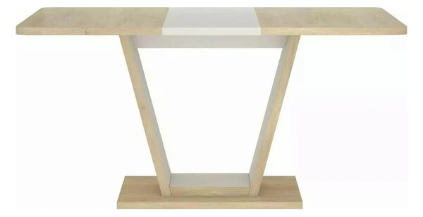 Masa extensibila NIGEL, stejar/casmir, PAL laminat, 120/160x80x76 cm