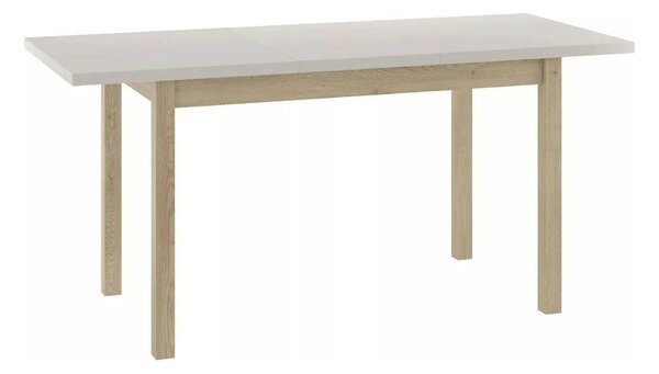 Masa extensibila ADAM, casmir/stejar, PAL laminat, 90/125x65x75 cm