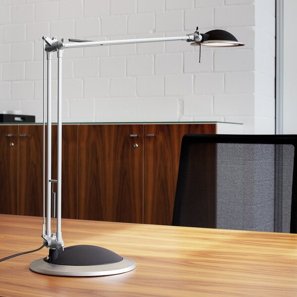 Maul Lampă de birou cu LED MAULbusiness, aluminiu, înălțime 50 cm, Negru, Studiu / Birou, Metal, Modern