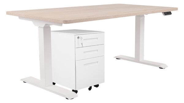 Set alb: birou Alto 101 + corp mobil