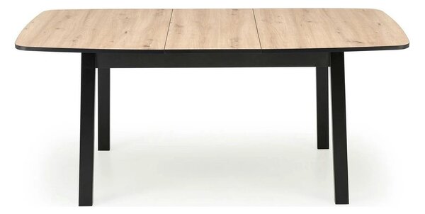 Masa extensibila BARRIL, stejar artisan/negru, 130/170x80x72 cm