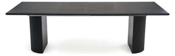 Masa extensibila BOLERO, negru, 160/250x90x78 cm