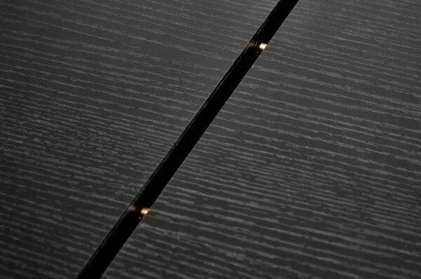 Masa extensibila BOLERO, negru, 160/250x90x78 cm
