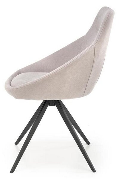 Scaun K431, gri, 55x54x84 cm