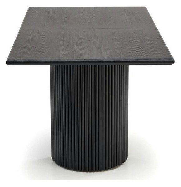 Masa extensibila BOLERO, negru, 160/250x90x78 cm