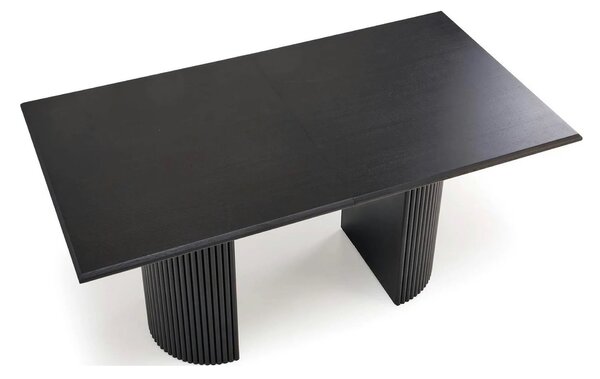 Masa extensibila BOLERO, negru, 160/250x90x78 cm