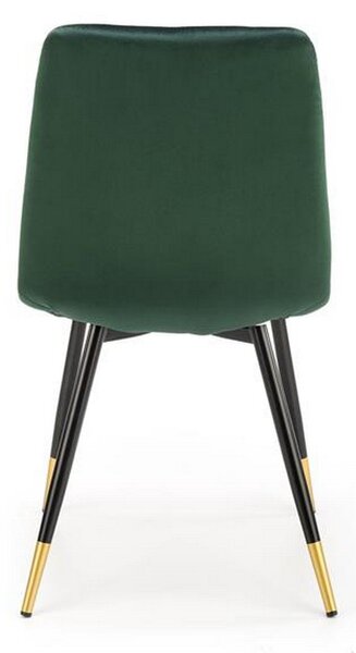 Scaun K438, verde, 45x50x86 cm