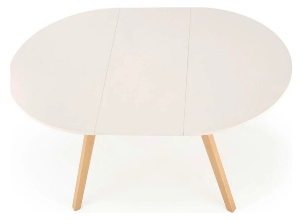 Masa extensibila RUBEN, casmir/stejar, PAL, 102/142x102x73 cm