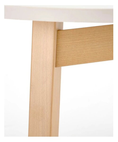 Masa extensibila RUBEN, casmir/stejar, PAL, 102/142x102x73 cm