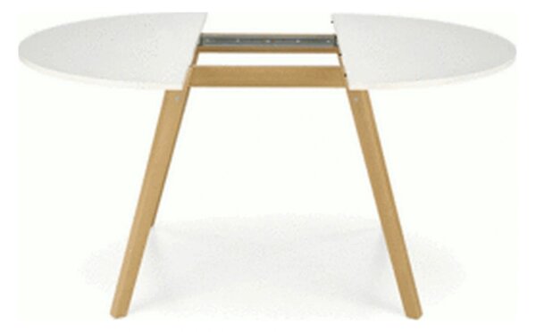 Masa extensibila RUBEN, casmir/stejar, PAL, 102/142x102x73 cm