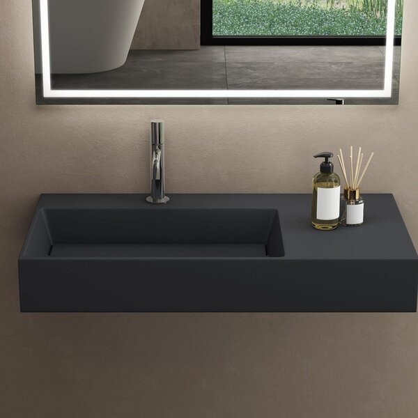 Lavoar pentru blat Archi 75 CM Grey MATT