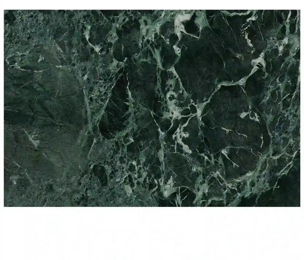 Masa extensibila MONCLER, verde/crom, sticla/ceramica/metal, 160/240x9