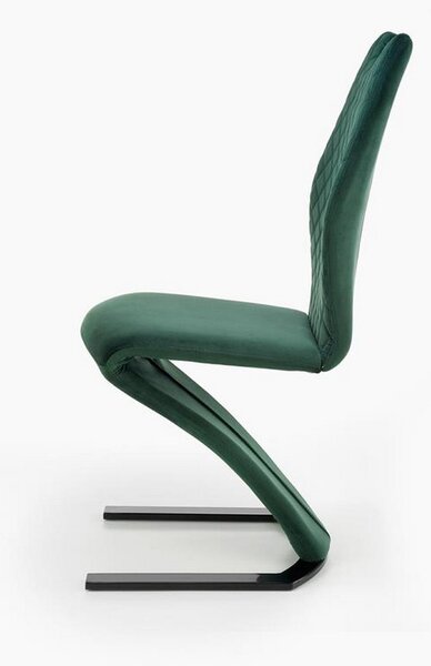 Scaun K442, verde, 46x61x102 cm