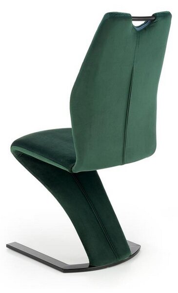 Scaun K442, verde, 46x61x102 cm