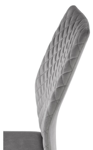 Scaun K444, gri, 44x54x97 cm