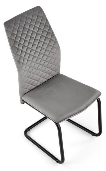 Scaun K444, gri, 44x54x97 cm