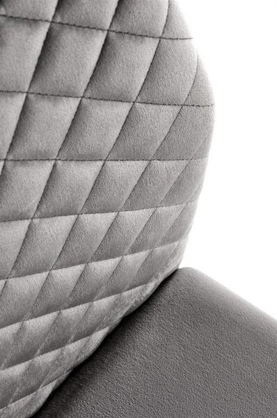 Scaun K444, gri, 44x54x97 cm